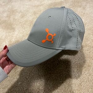Orangetheory Gray and Orange Unisex Cap